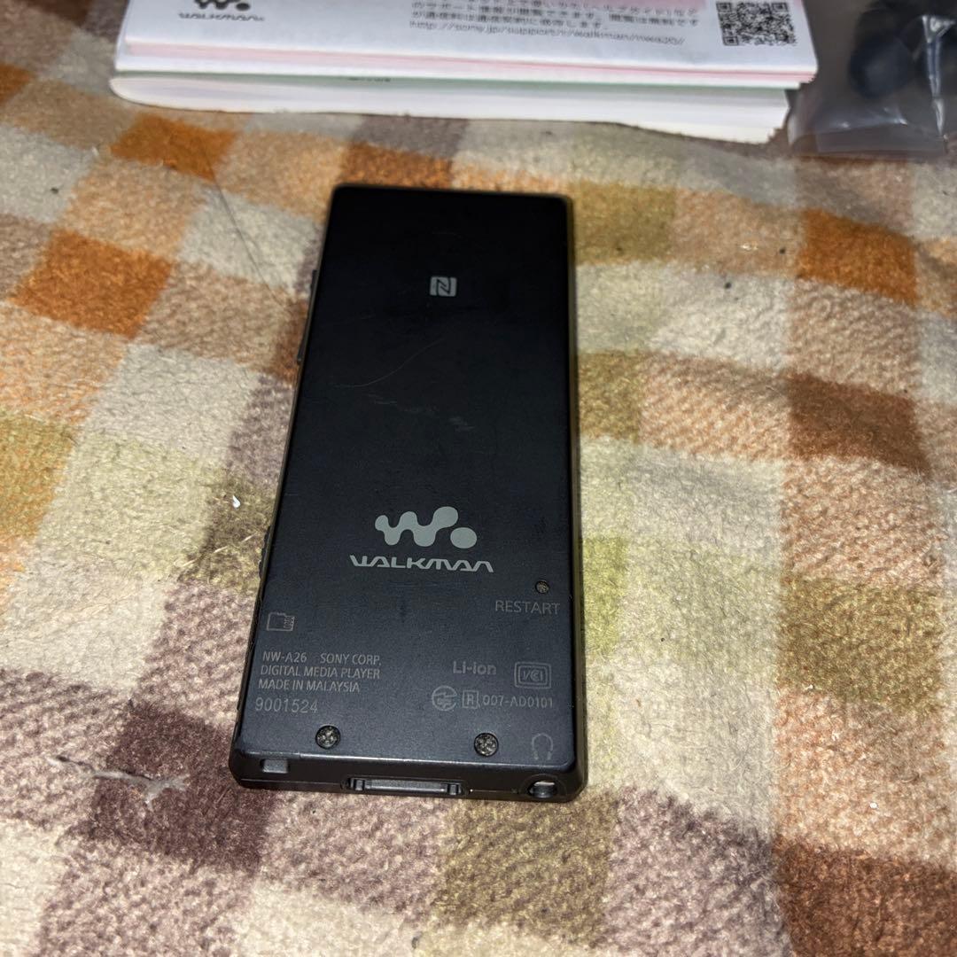 【状態良好】高級イヤホン付属　ソニー　ウォークマン　NW-A26 32GB