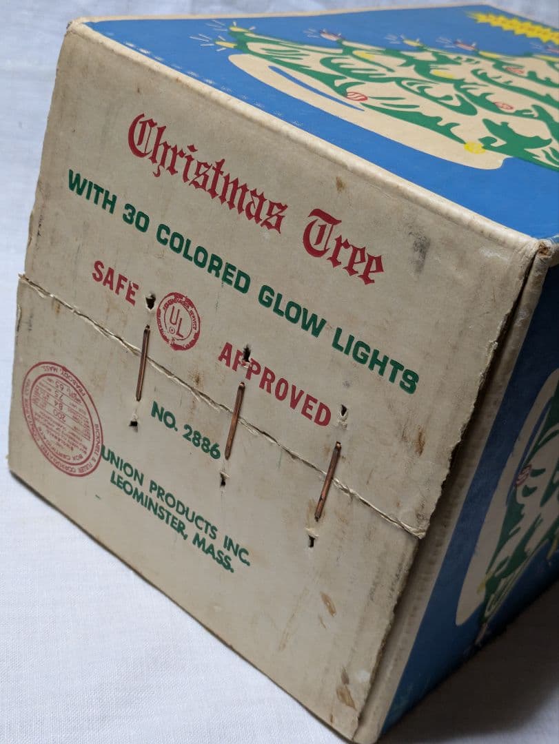 クリスマスツリー　ヴィンテージ　アンティーク　60-70s　アメリカ製　元箱付き