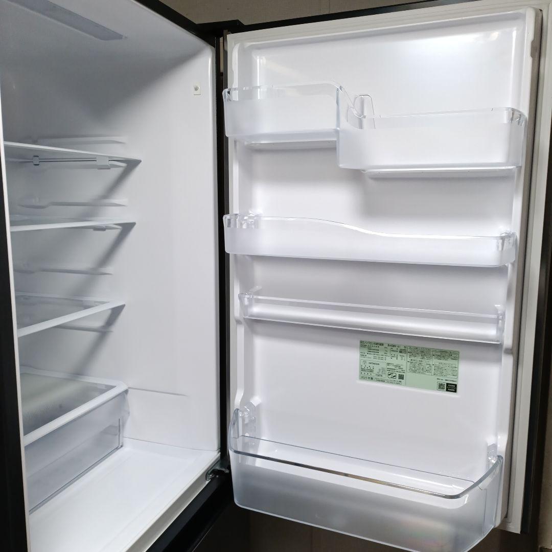 HITACHI R-V38V(S) 冷蔵庫 375L