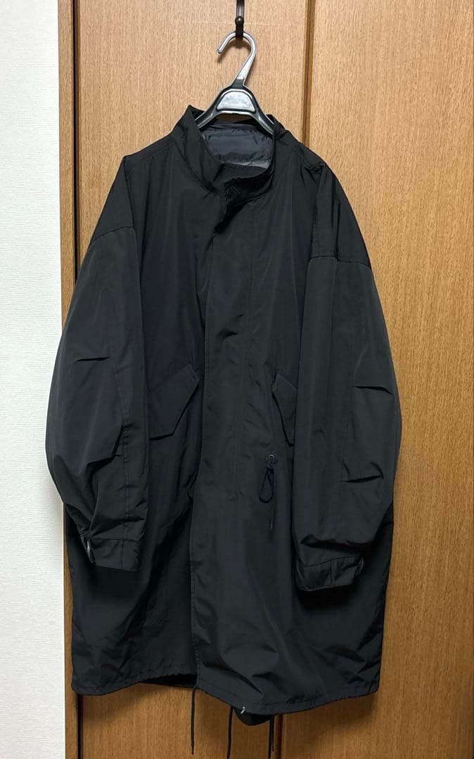 ブラック モッズコート フリーサイズ