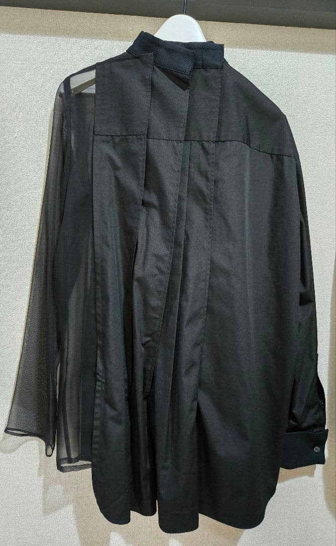 お値下げ中！sacai シアードッキングブラウス