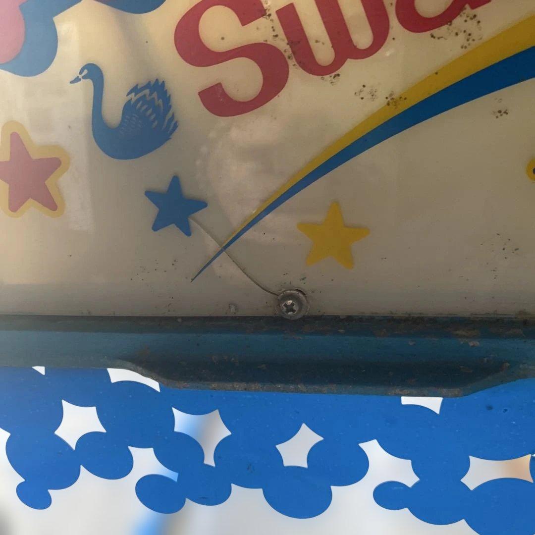 昭和レトロ　SWAN電動かき氷機　ヴィンテージ　CFB-200 当時物　業務用