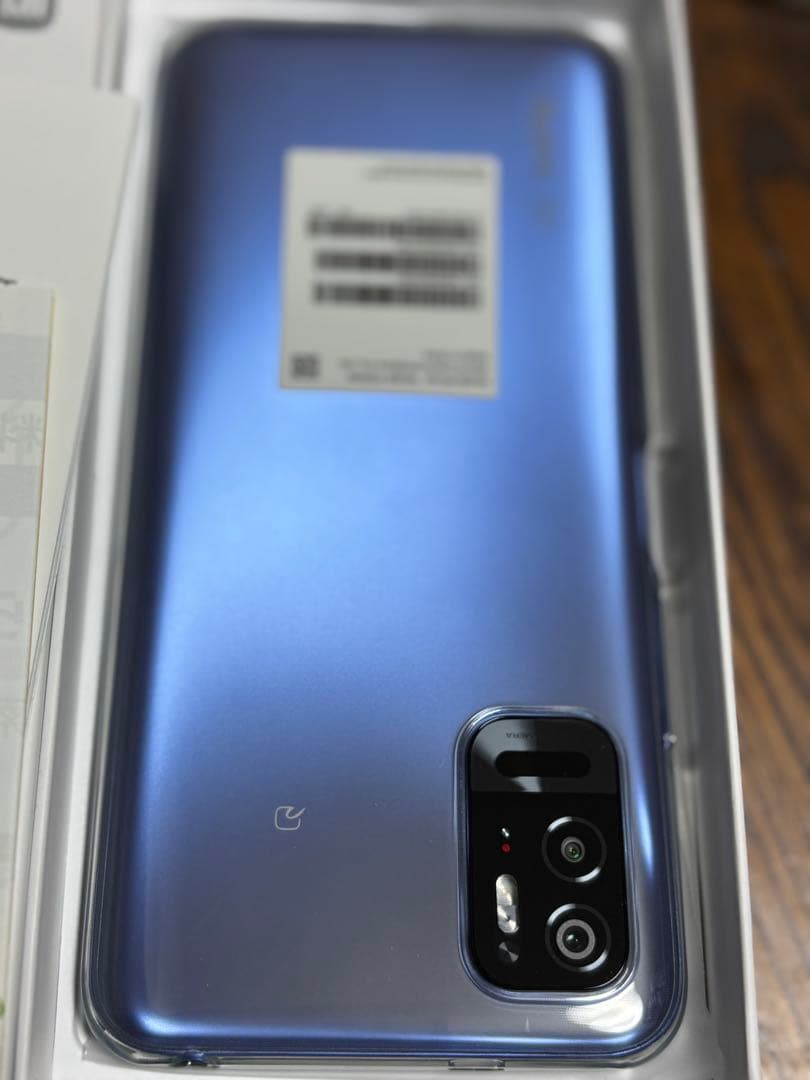 Redmi Note 10T 5G 本体 ブルー 新品未使用 箱付き