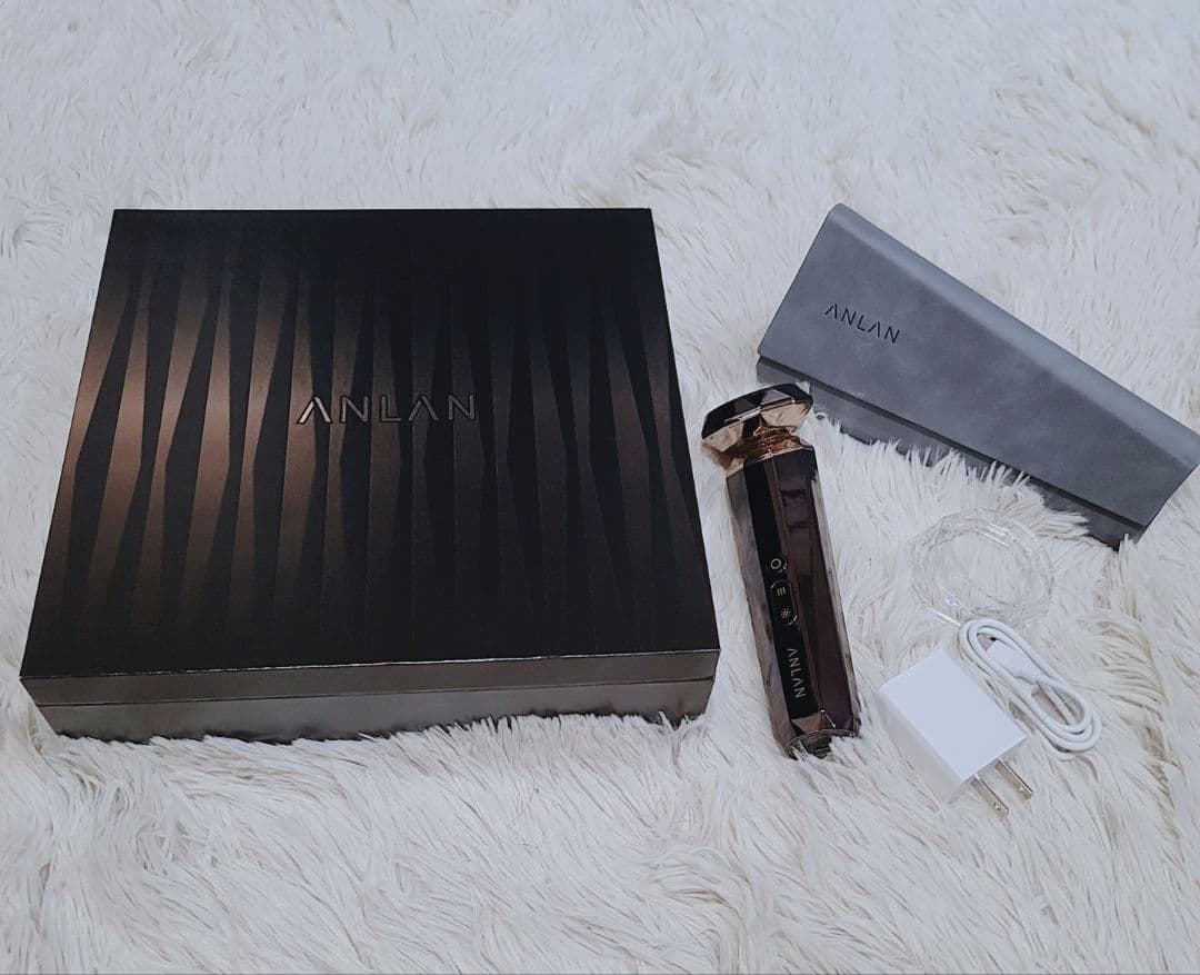 ANLAN RF 温冷 美顔器 PRO ADRY31 EMS 18金 高周波