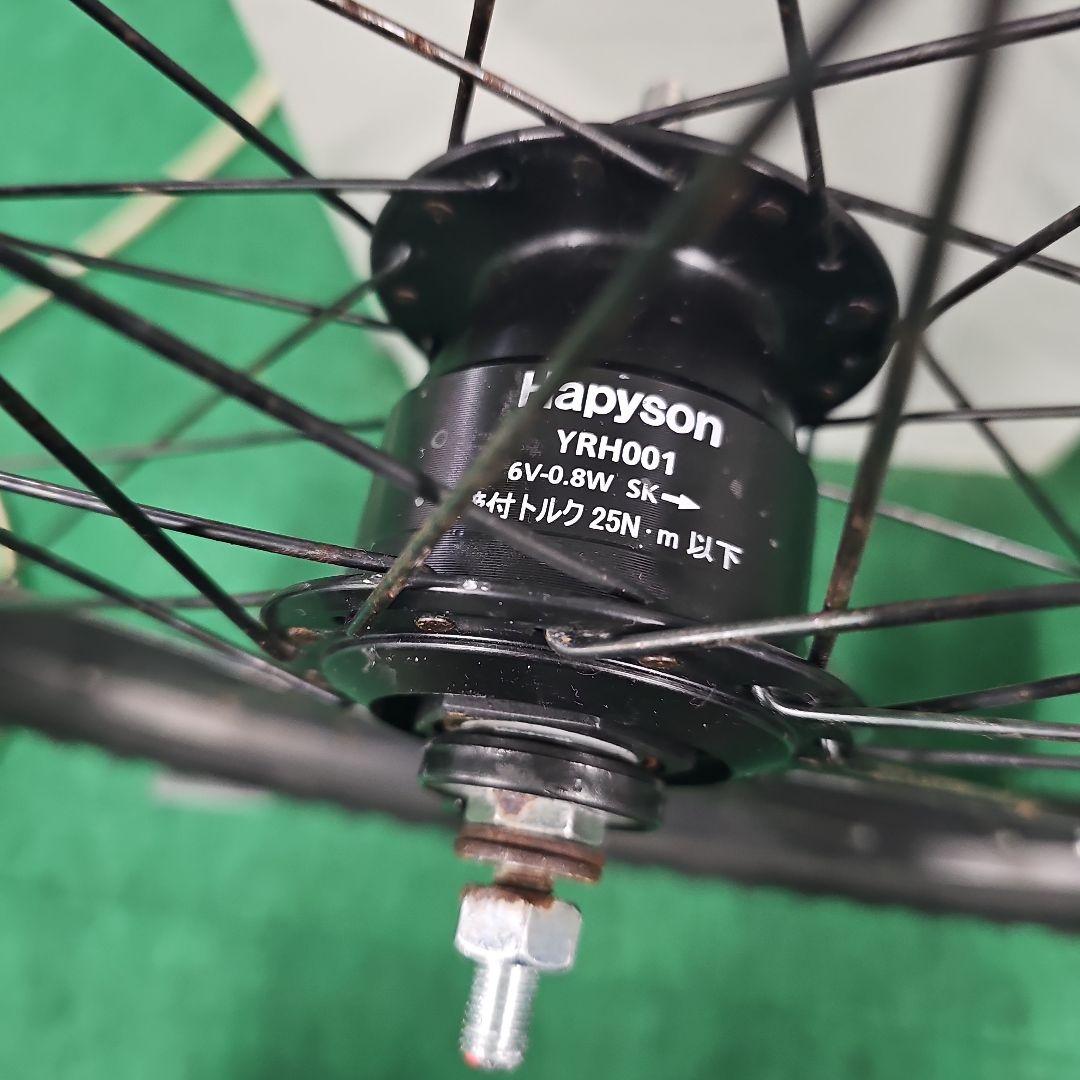 アルミリム 前輪 27.5×1.95 タイヤ付 27.5インチ　J2端子　オート