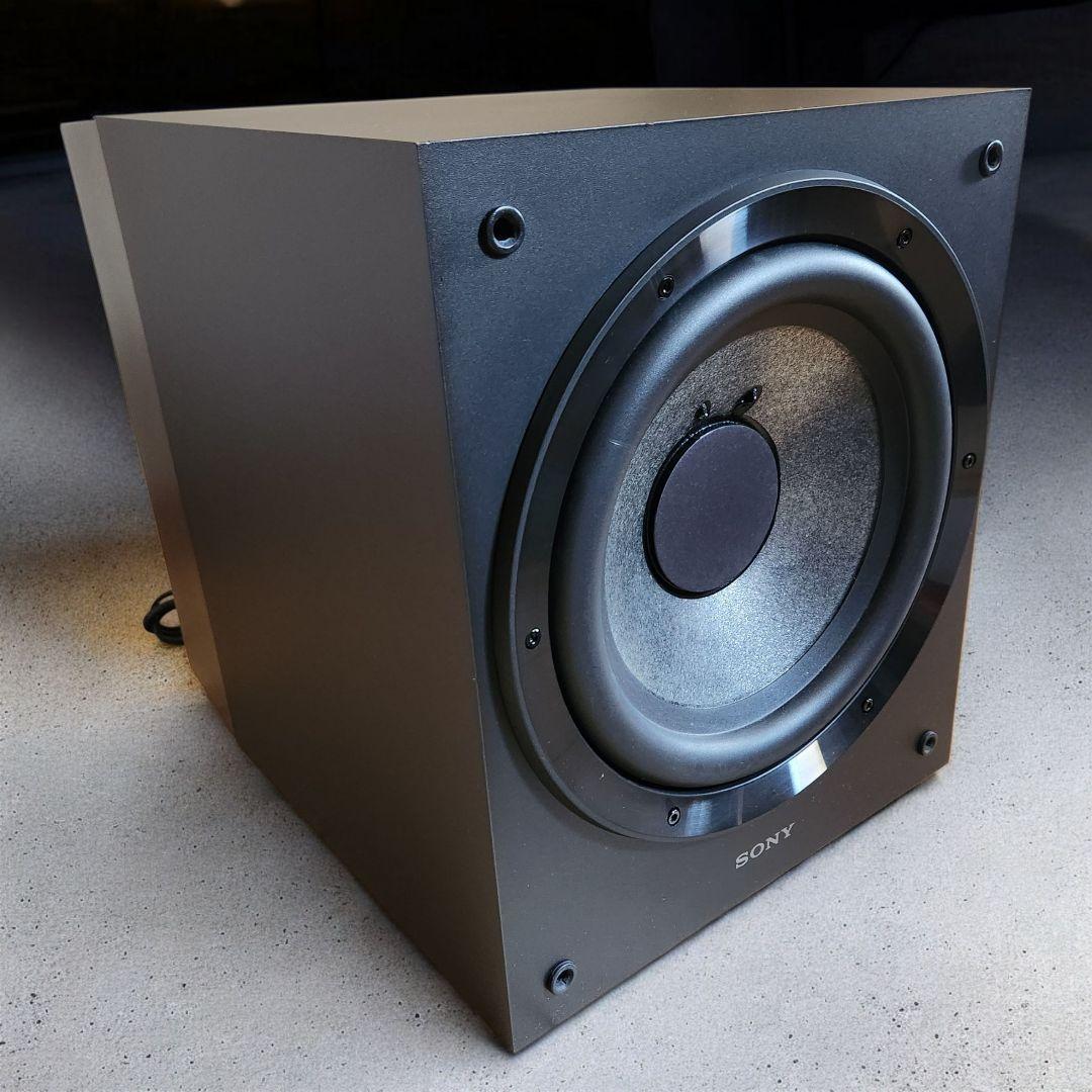 〈美品〉 ソニー アクティブ サブウーファー SA-CS9 取扱説明書付 付属品