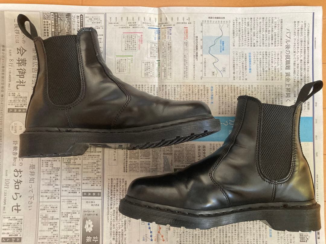 靴 Dr. Martens 2976 MONO UK7