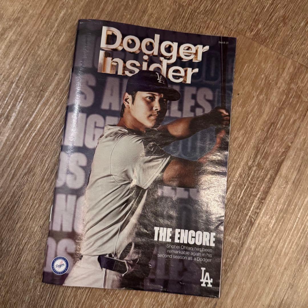 大谷翔平　ボブルヘッド　投手　ドジャース　来場者限定　冊子付