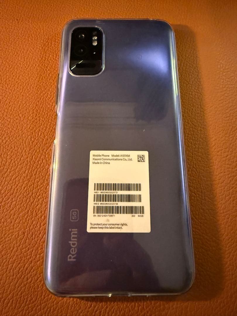 Xiaomi Redmi note10T本体