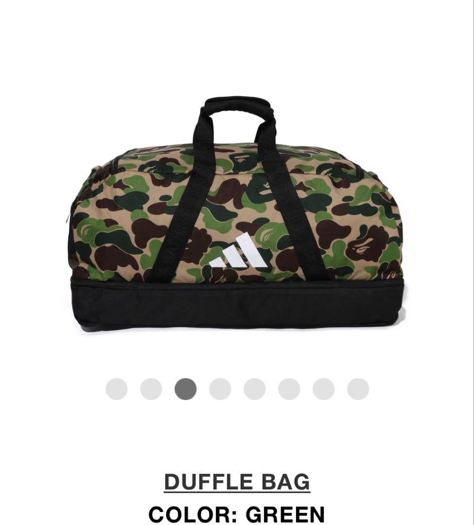 BAPE X ADIDAS DUFFLE BAG 迷彩ダッフルバッグ コラボ