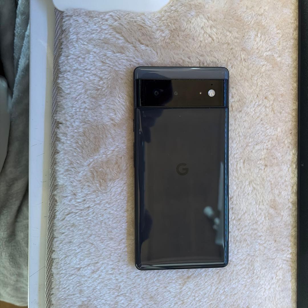 Google Pixel 6 ブラック ケース付き