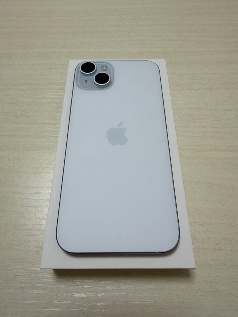 【美品】iPhone15Plus 256GB ブルー SIMフリー