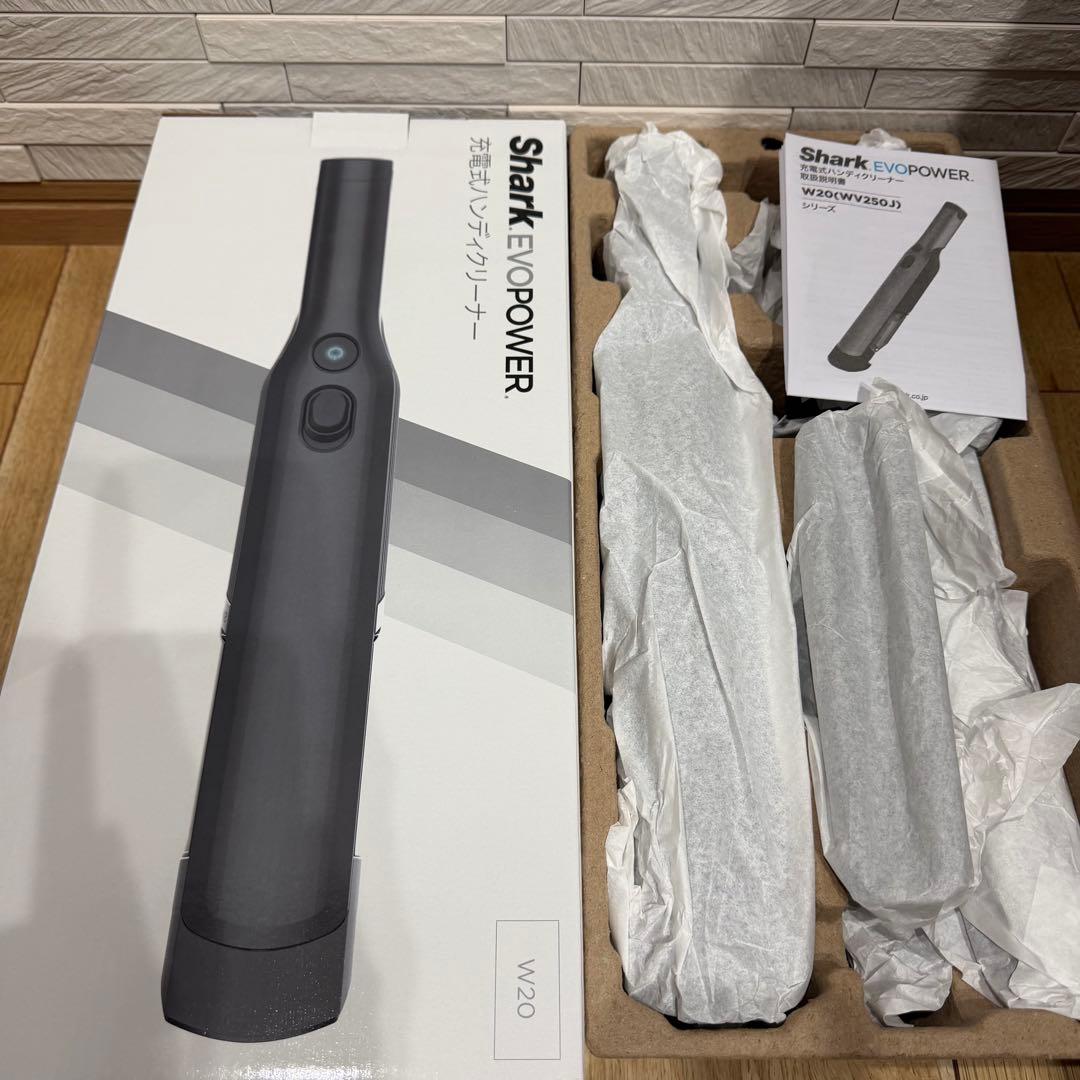 【ほぼ新品】シャークWV250J Shark EVOPOWER 掃除機　ブラック