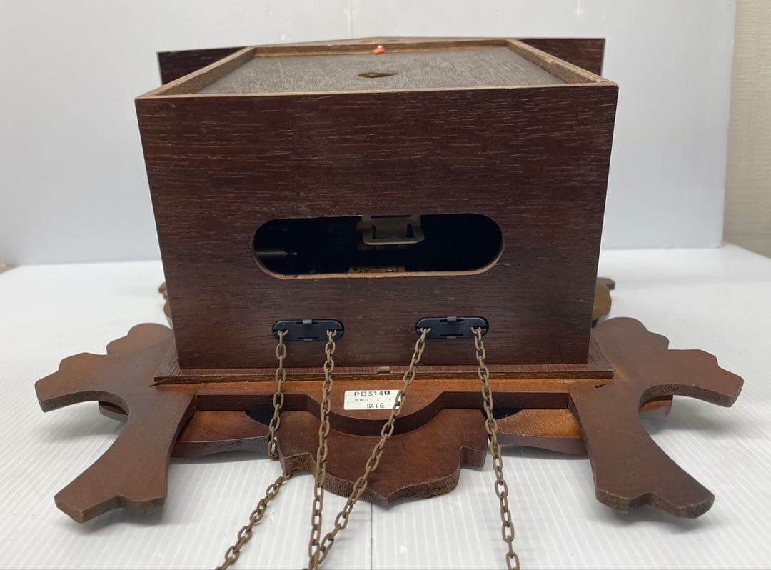 【SEIKO/セイコー】壁掛け時計　鳩時計　電池式　昭和レトロ