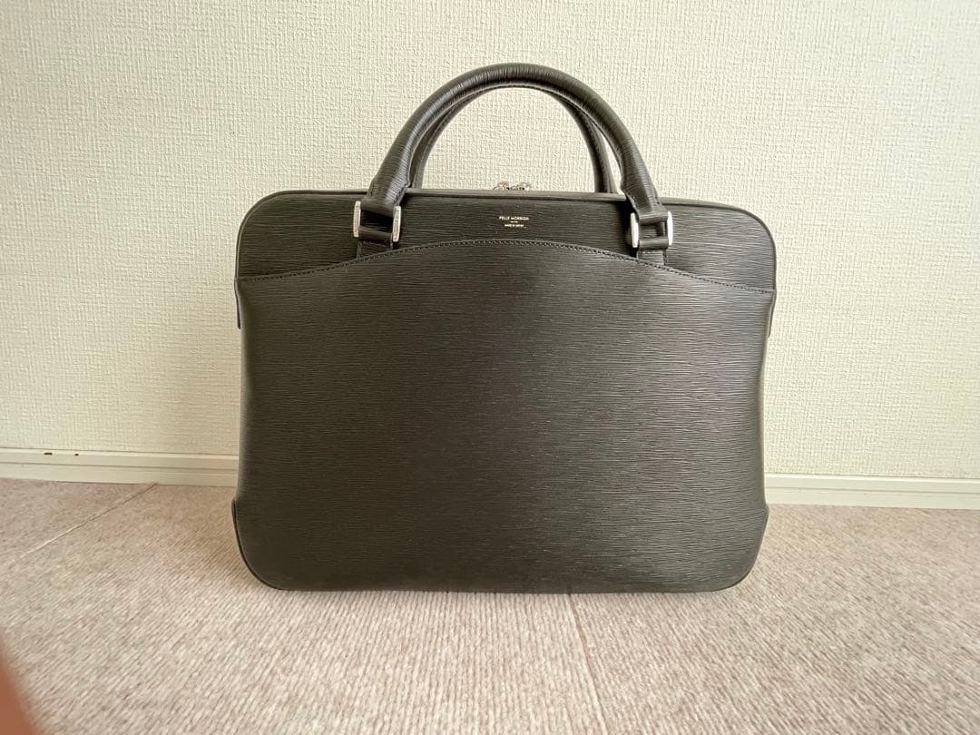 Pelle Morbida CA208 ブリーフケース　1室タイプ　　 ブラック