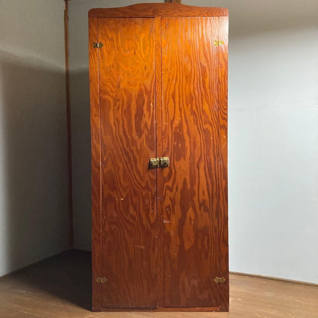 アメリカンヴィンテージ　クローゼット　チェスト　ハンガーラック　アンティーク