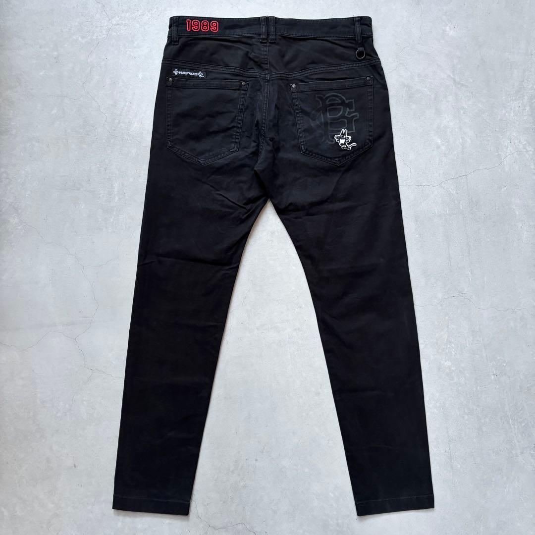 洋介まとめ買い PEARLY GATES ストレッチロングパンツ ニャロメ