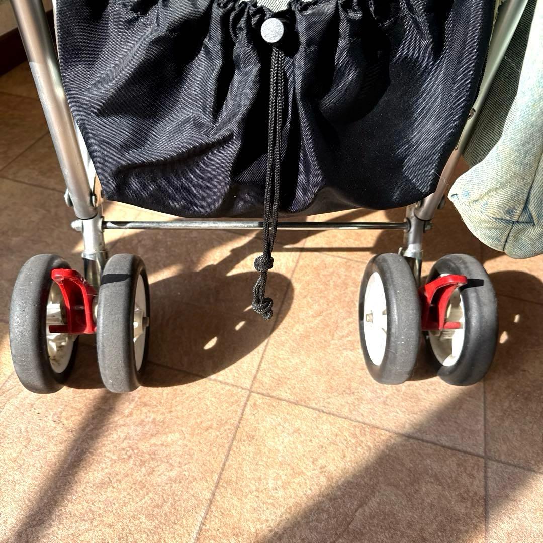 MotherCartマザーカート2段式プレミアムカートダメージデニム