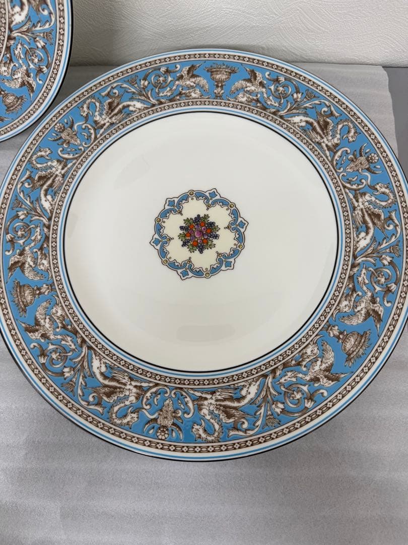 ウェッジウッド フロレンティーン　ターコイズ　27cmディナープレート 6枚