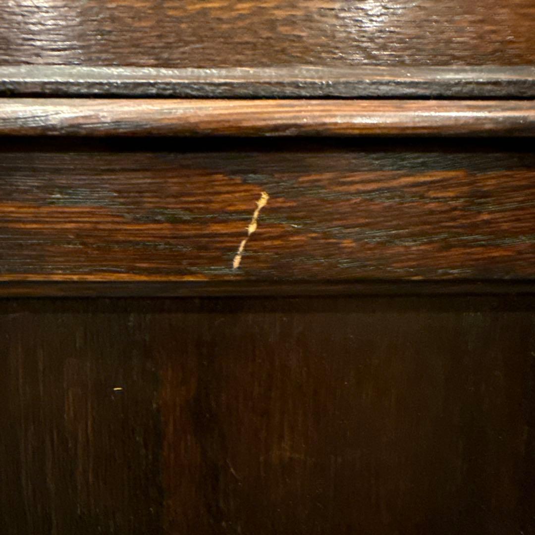 年末年始saleヴィンテージ　木製サイドテーブル　扉収納付き