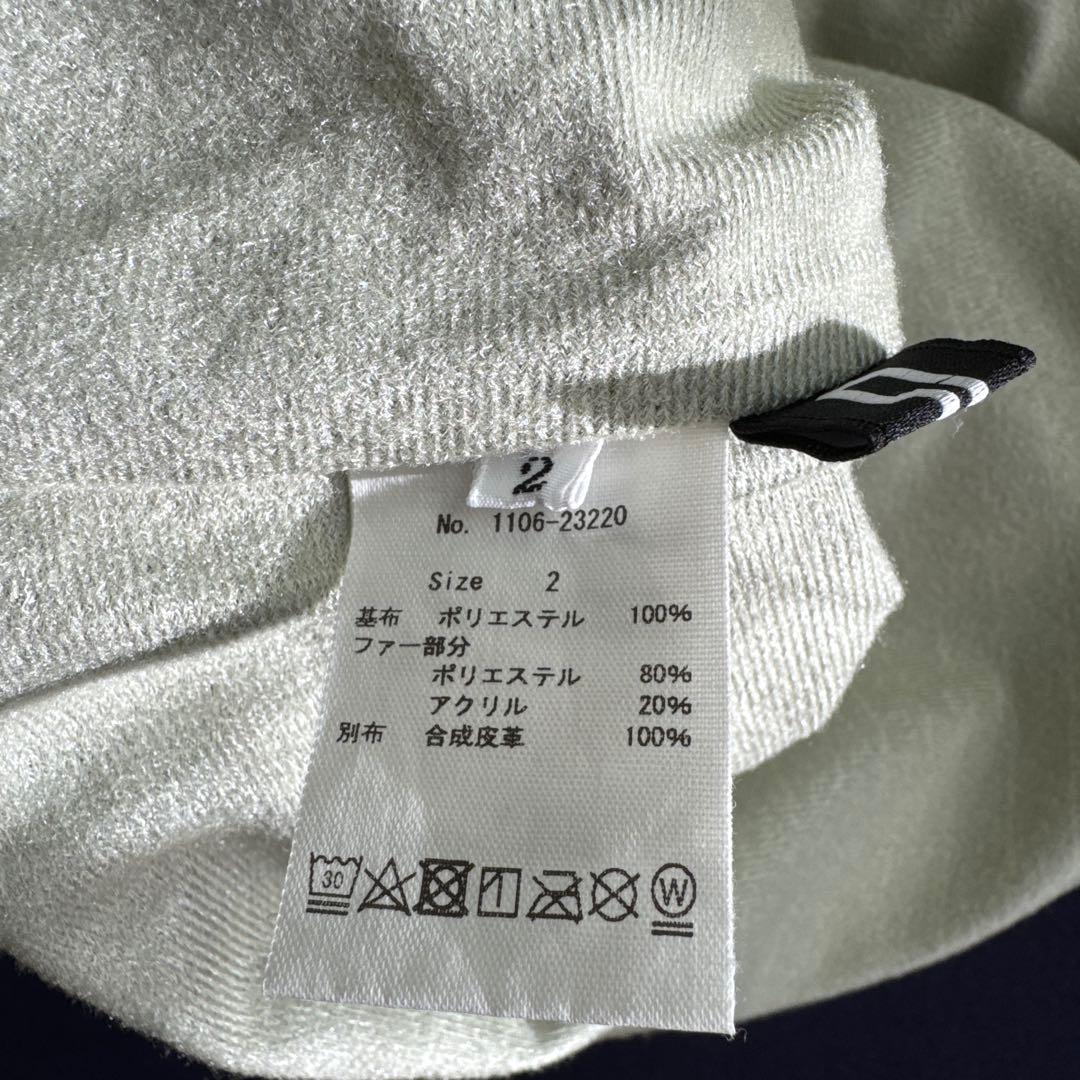 CPG GOLF シーピージーゴルフ 合皮切替ボアスカート 定価3.9万円