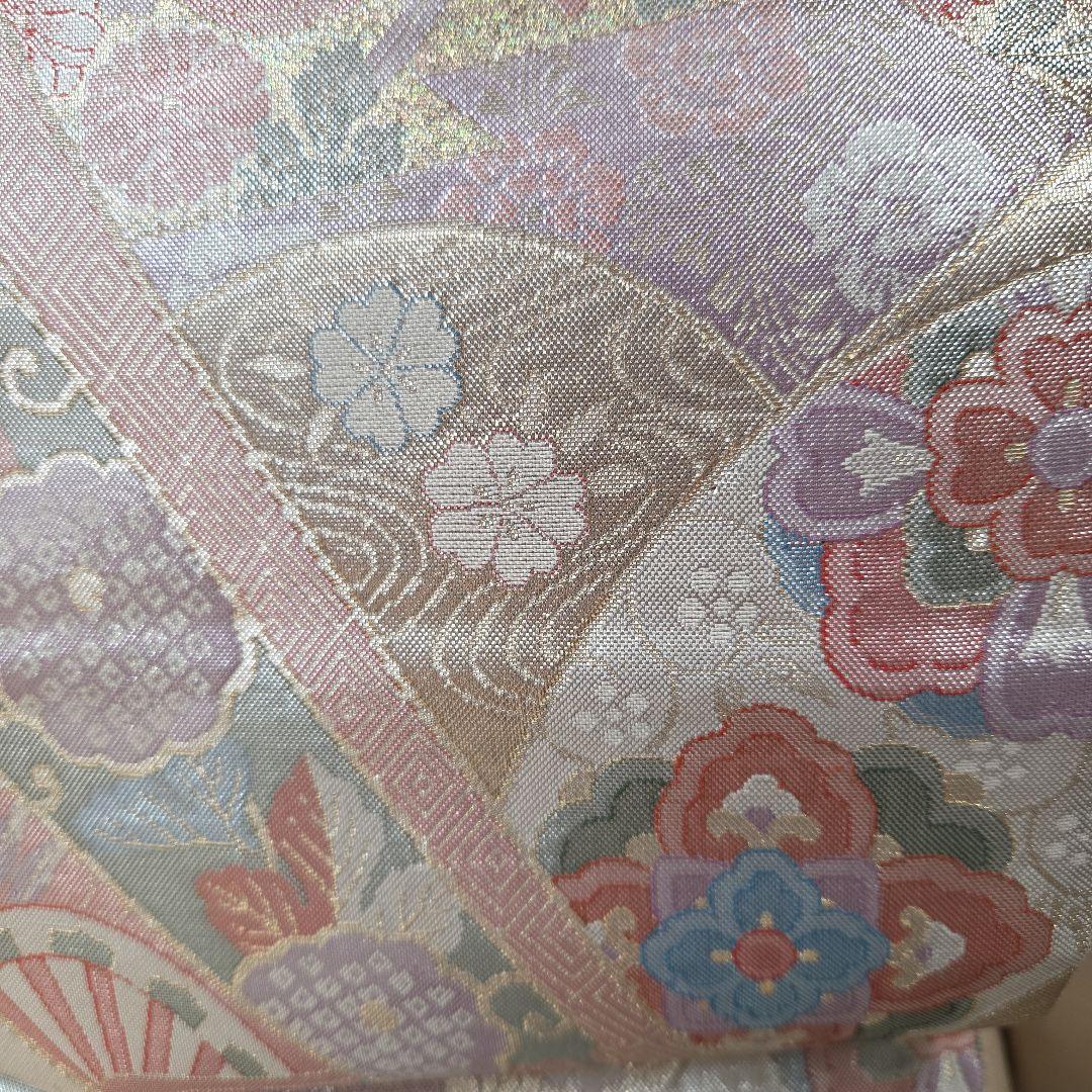 訪問着 4点フルセット、着物、袋帯、帯締め、帯揚げ