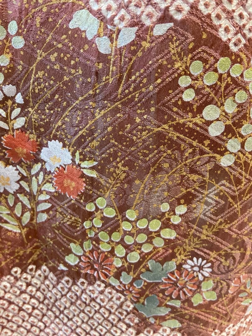 im☆様 正絹　絞り　訪問着　袷