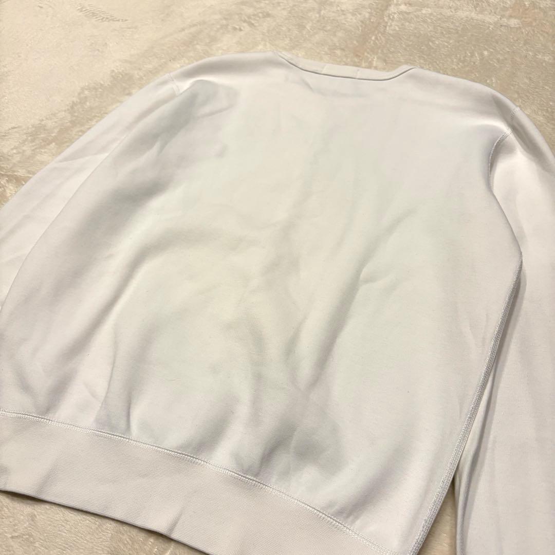 極美品✳︎ポロラルフローレン現行タグ定番大人気スウェットトレーナーホワイト白正規品