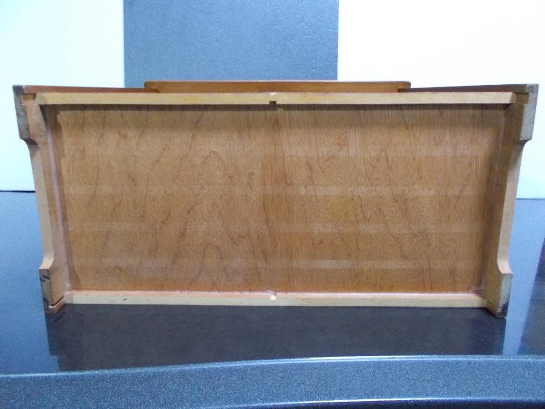 昭和レトロ ディズニーミッキー&ミニー　木製ゴミ箱