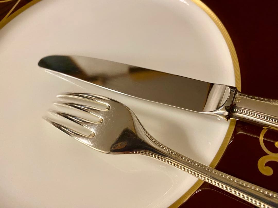 【専用商品☆定番人気のパール☆】クリストフル パール カトラリーセット