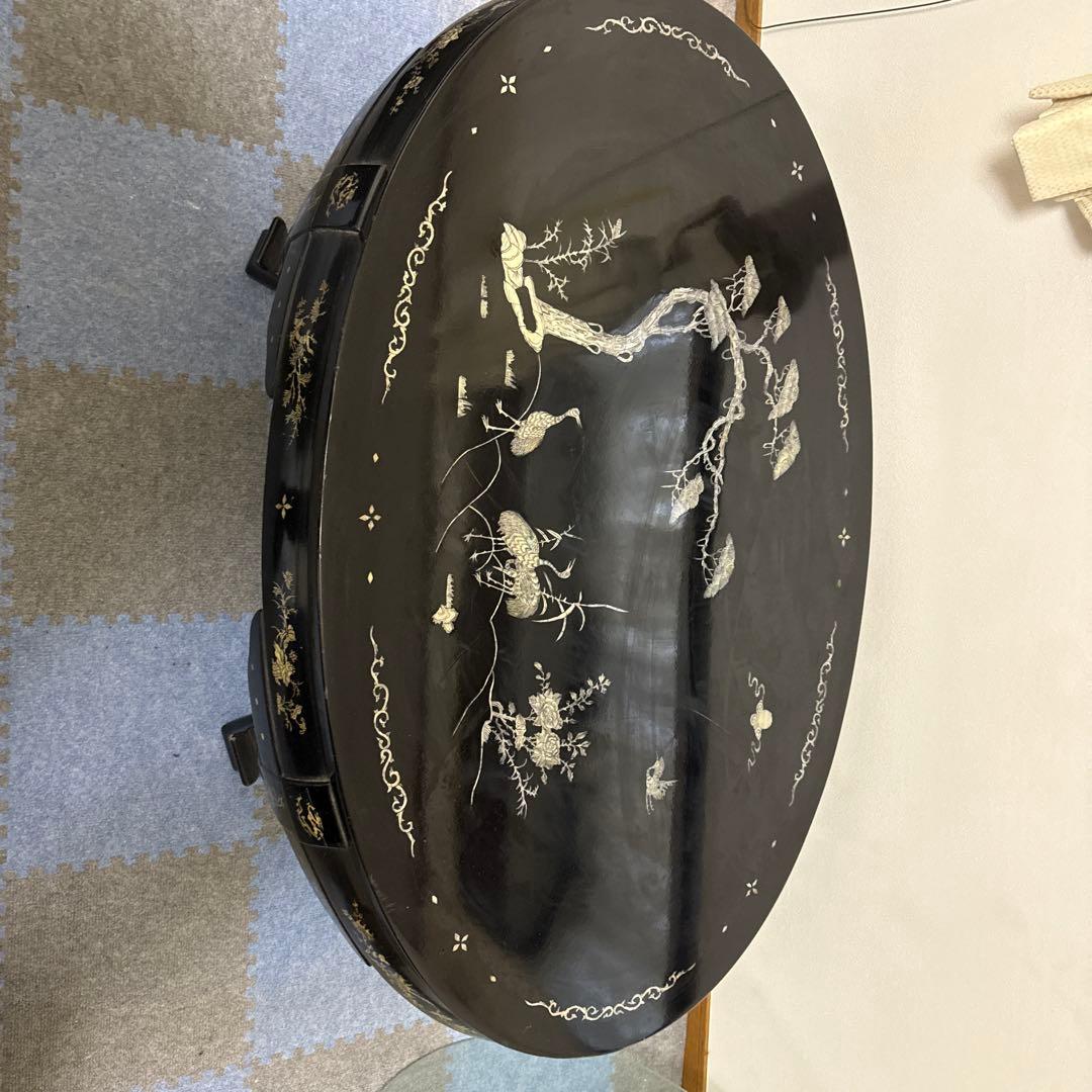 螺鈿　ローテーブル