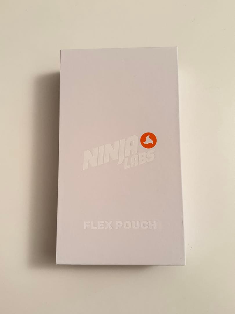 NINJA ライトブルー iPhoneケース カード収納