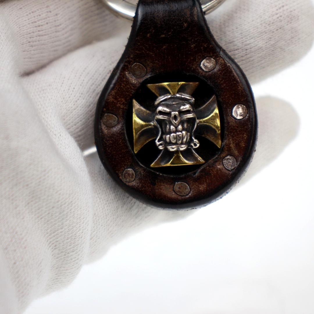 希少 STARLINGEAR Gunner レザー キーリング