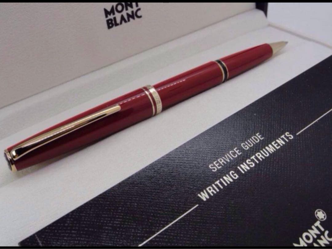 ⭐️非常にレアな軸色ボルドーカラーのジェネレーション⭐️モンブラン⭐️ゴールドプレート