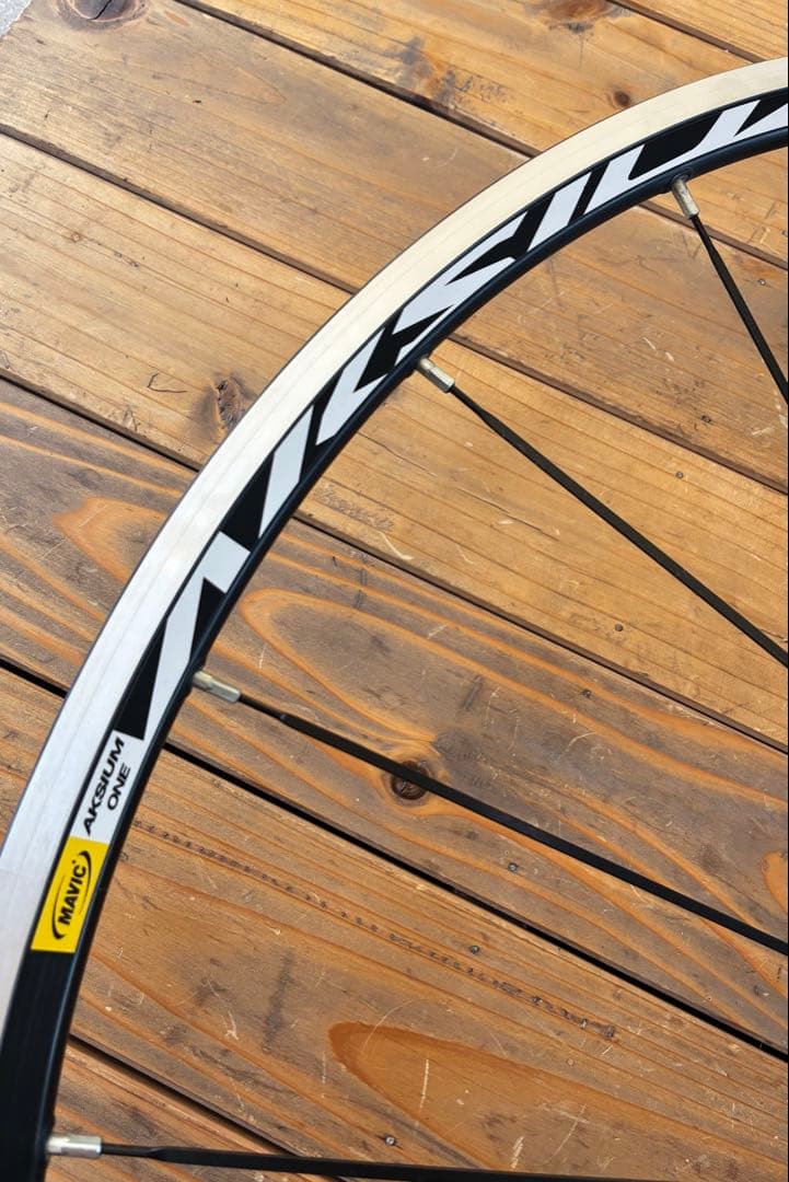 【新品未使用】Mavic AksiumONEクリンチャー　リムブレーキ