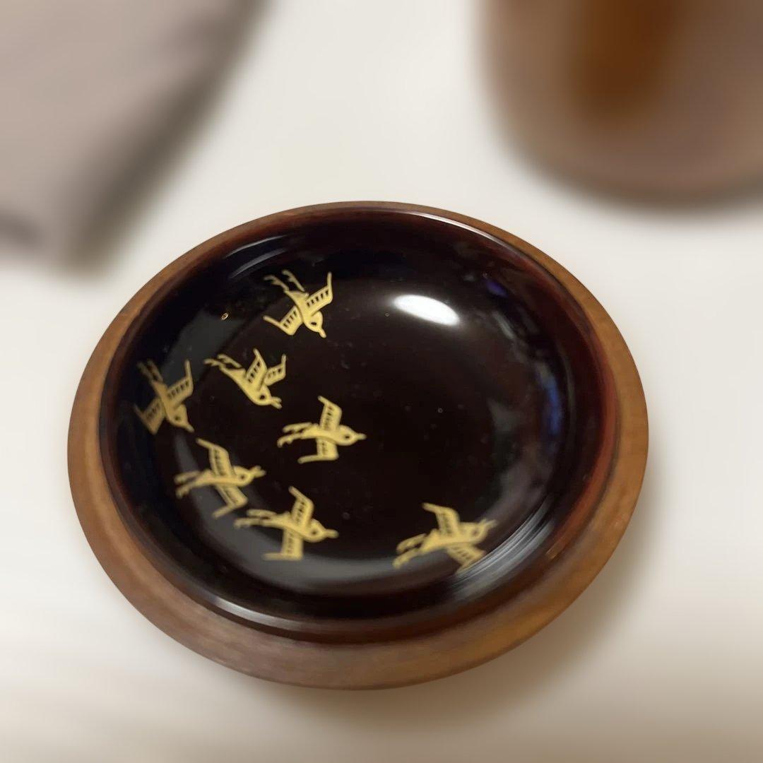 苫屋棗　淡々斎好　一峰