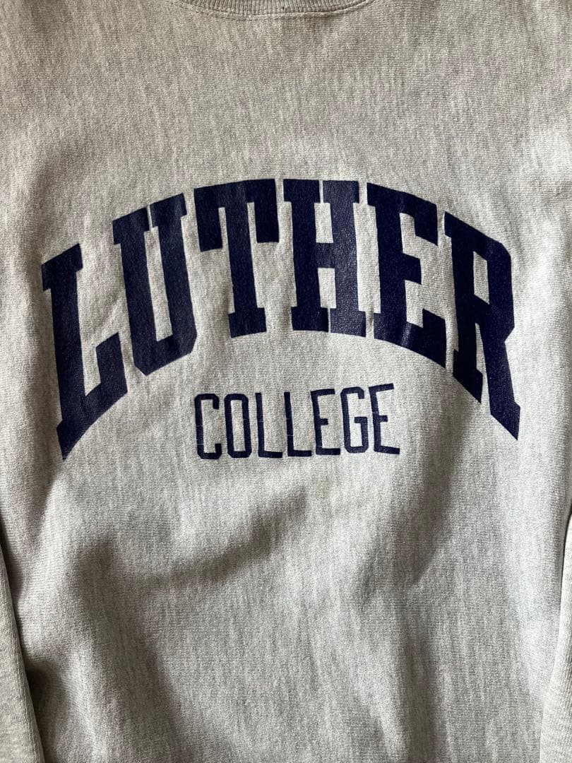 80s USA製Champion LUTHER リバースウィーブXL