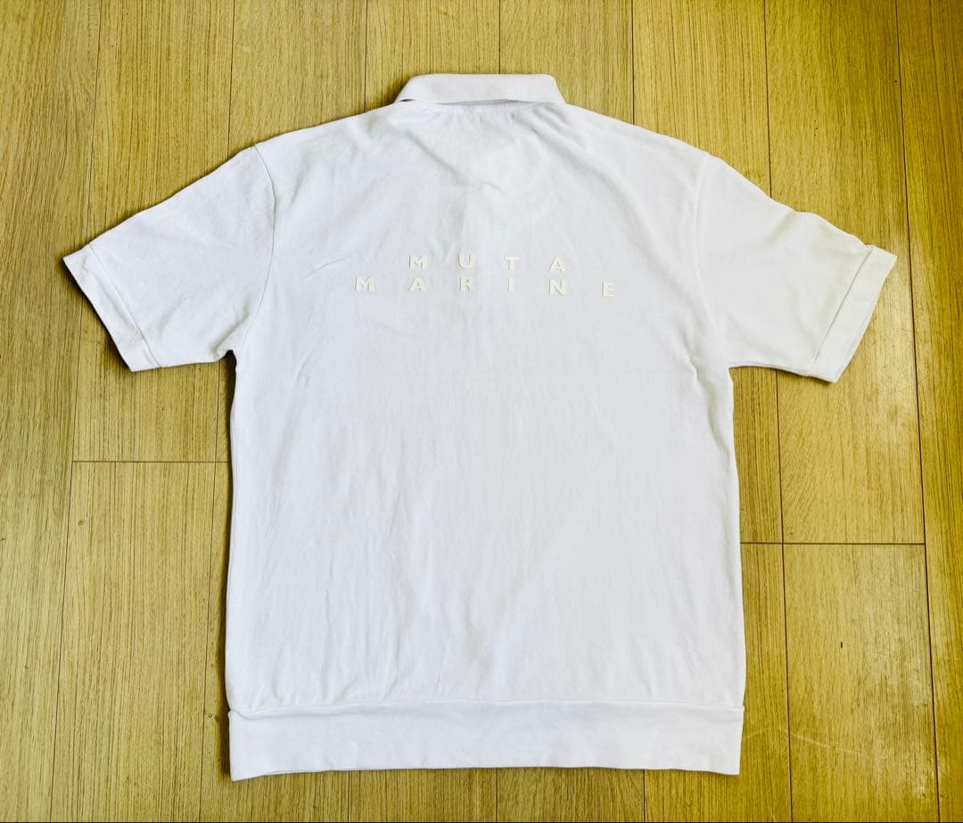 MUTA MARINE GOLF カノコ ヘムリブ ポロシャツ 美品