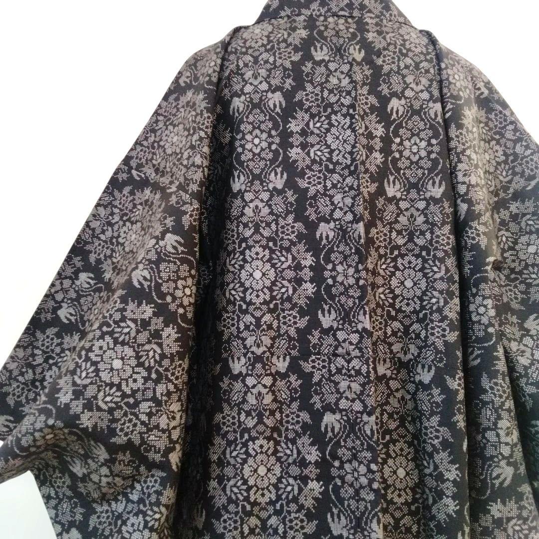 大島紬　美品　松坂屋　泥大島