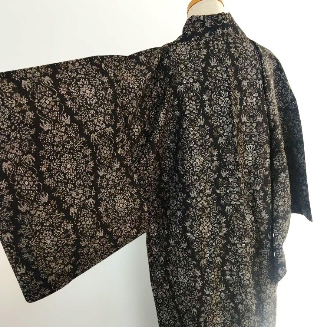 大島紬　美品　松坂屋　泥大島