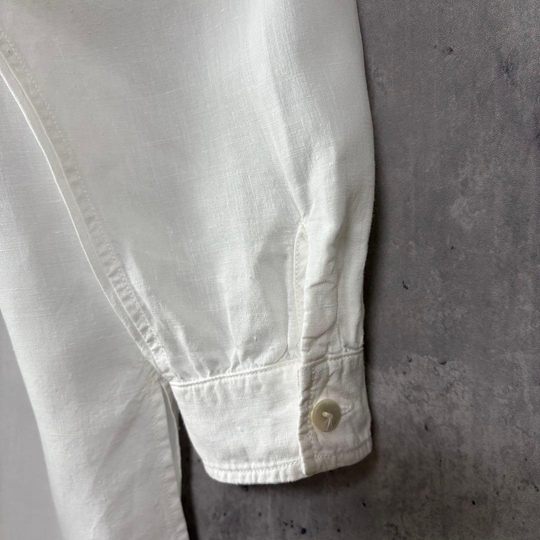 MITTAN ミタン 大麻ワイドシャツ SH-98 白 2 ユニセックス　ヘンプ