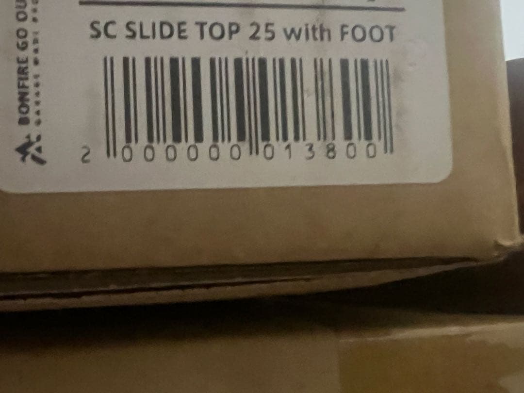 スライドトップ25 bonfire go outside BGO