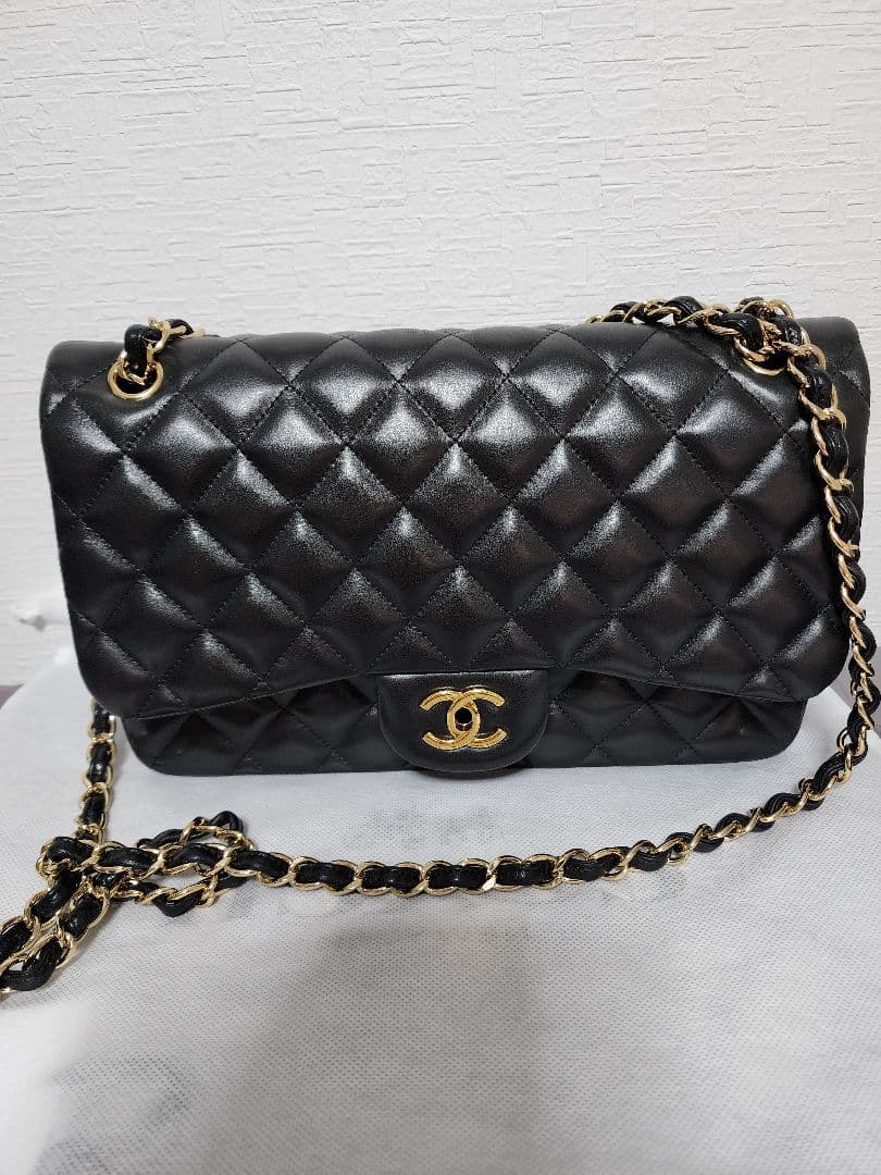 ボンジュール(^^)　美品　CHANELマトラッセ　チェーンショルダー30