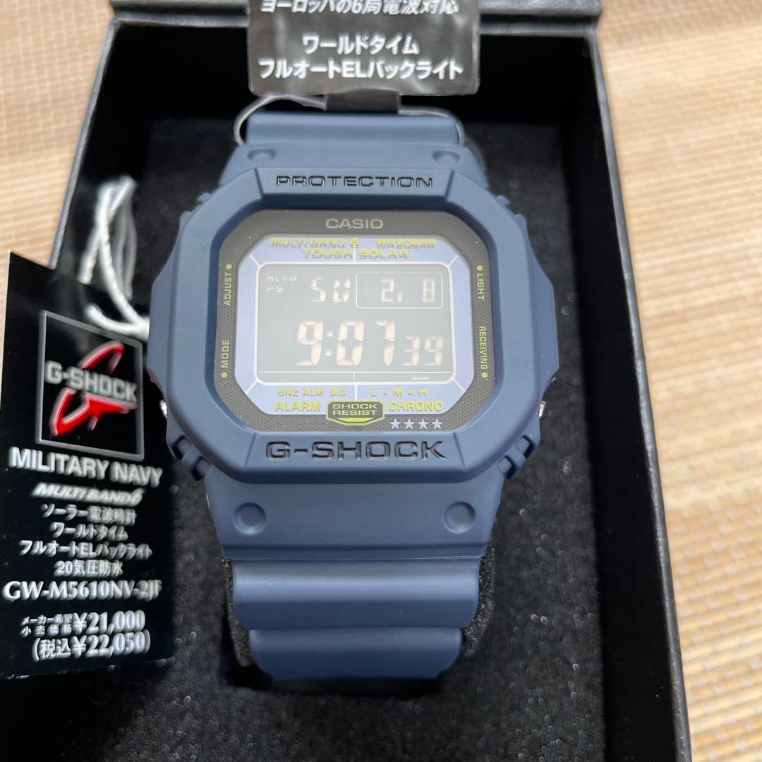 未使用 CASIO G-SHOCK GW-M5610NV