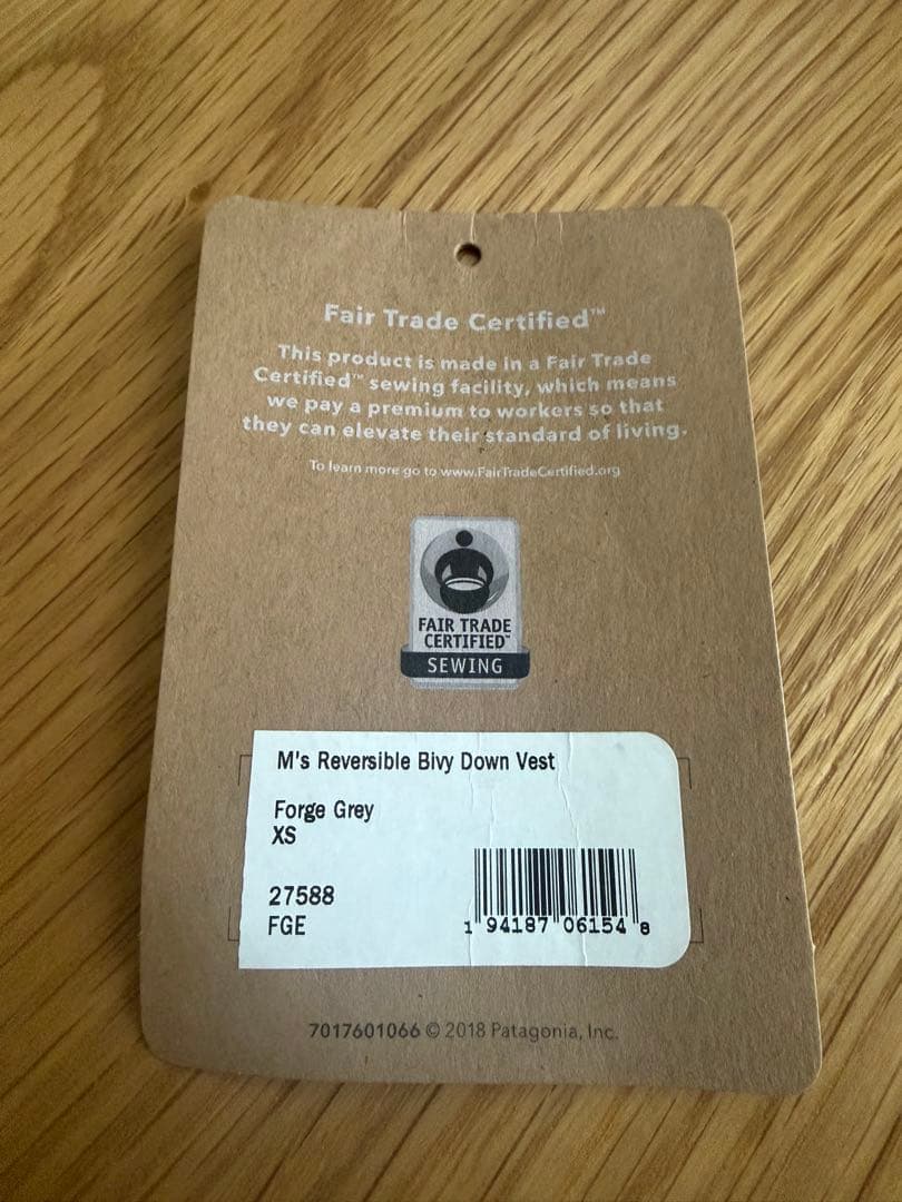 トップス patagonia Men's ReversibleBivy Down Vest