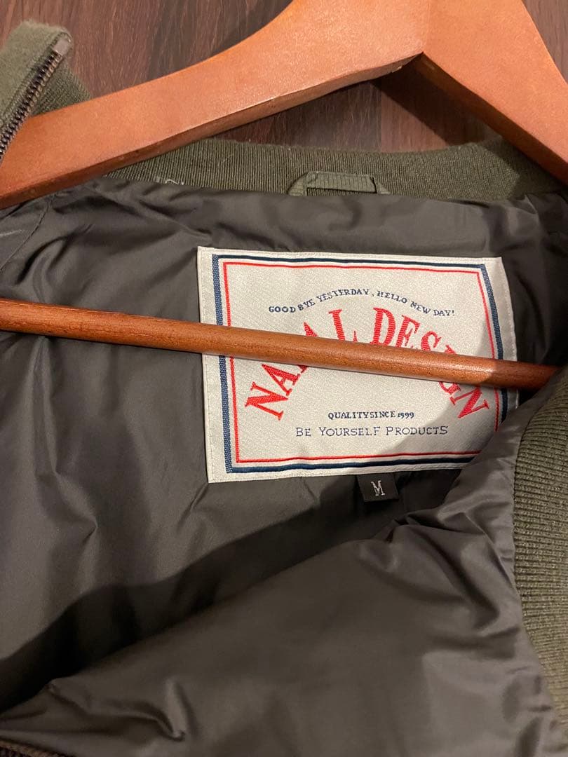 ネイタルデザイン　NANGA プルオーバーダウンジャケット サイズM