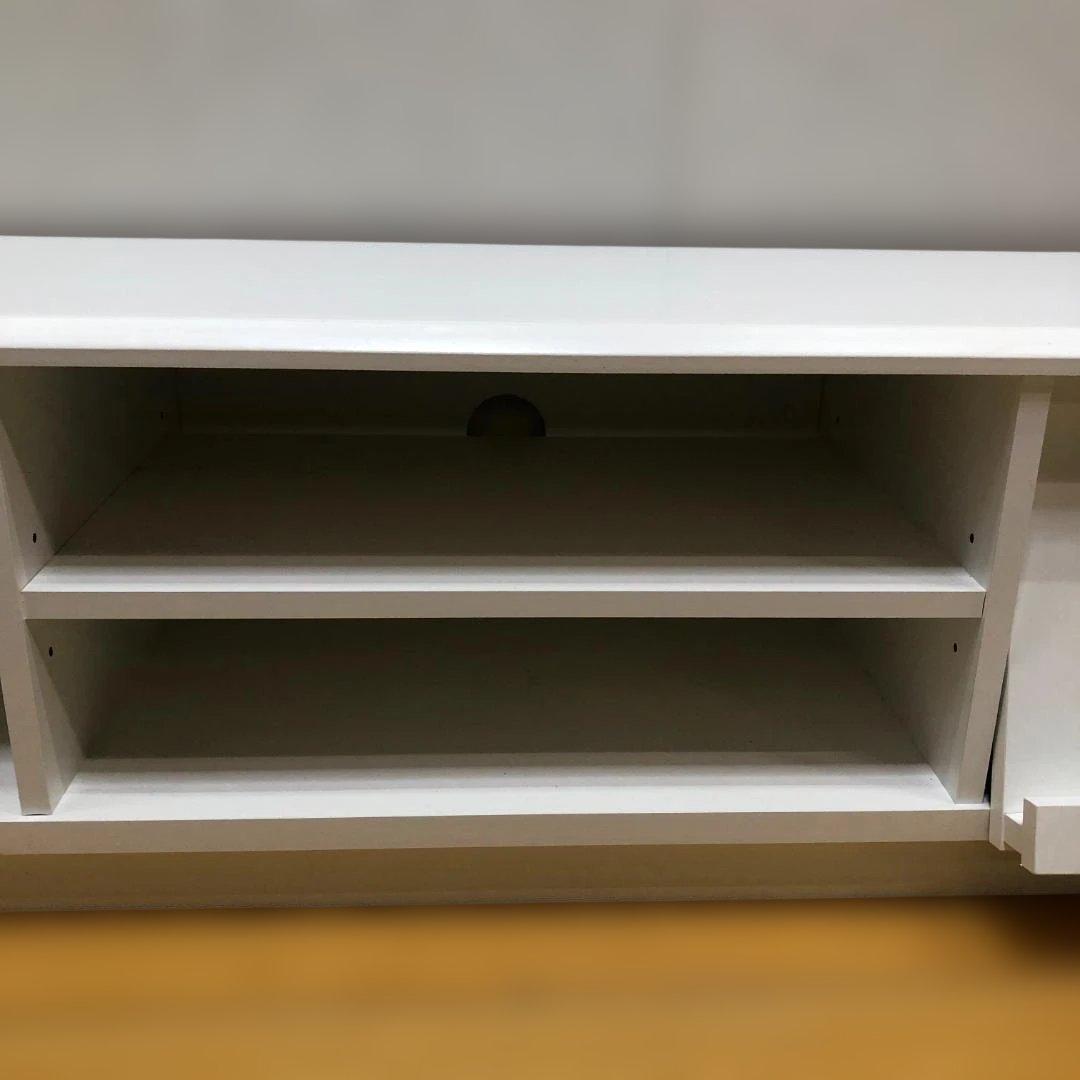 日昇 TVボード 120 テレビ台 収納棚 AVボード 2601215-13