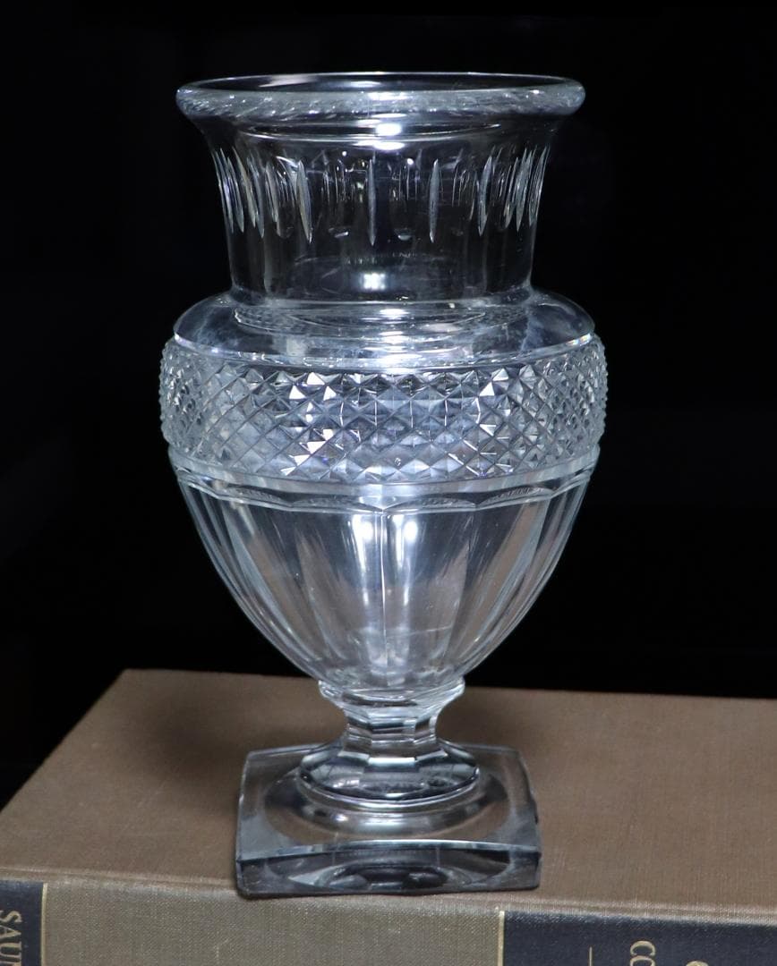 オールド・バカラ パリギャラリーミュージアム限定 1.1kg 大型花瓶 メディチ