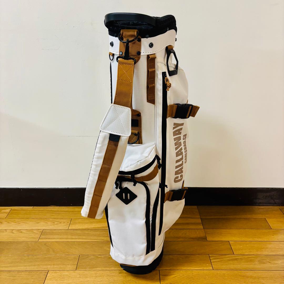 【ほぼ未使用品】CALLAWAY キャロウェイスタンド式　キャディバッグ 送料込