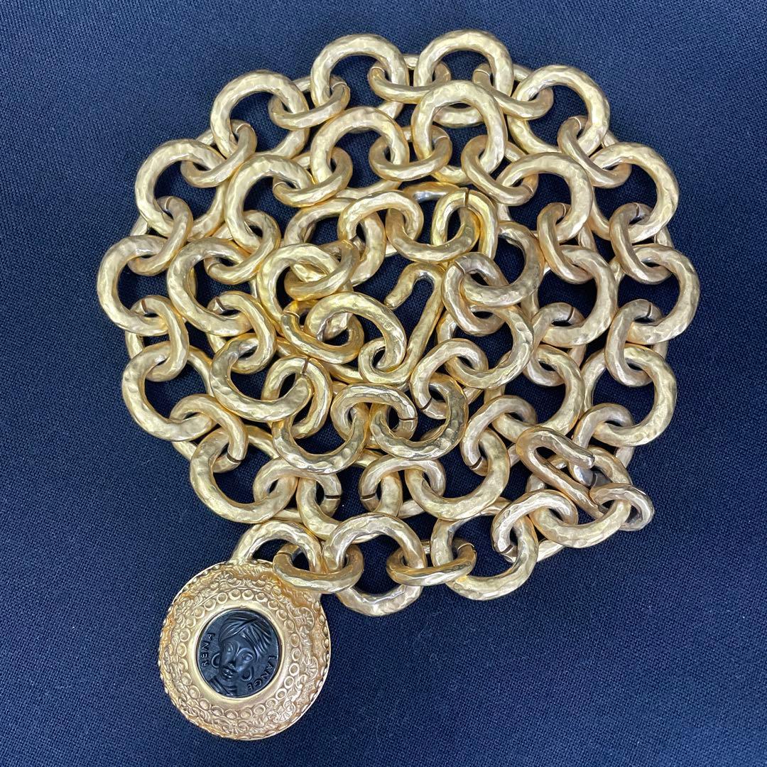 RENALANGE/レナランゲ、ヴィンテージ、チェーンベルト、ゴールド